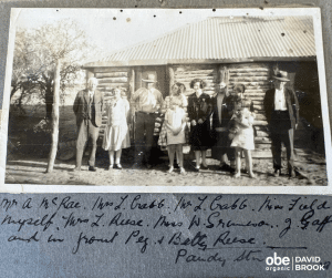 Group in front of Pandy Homestead 1928