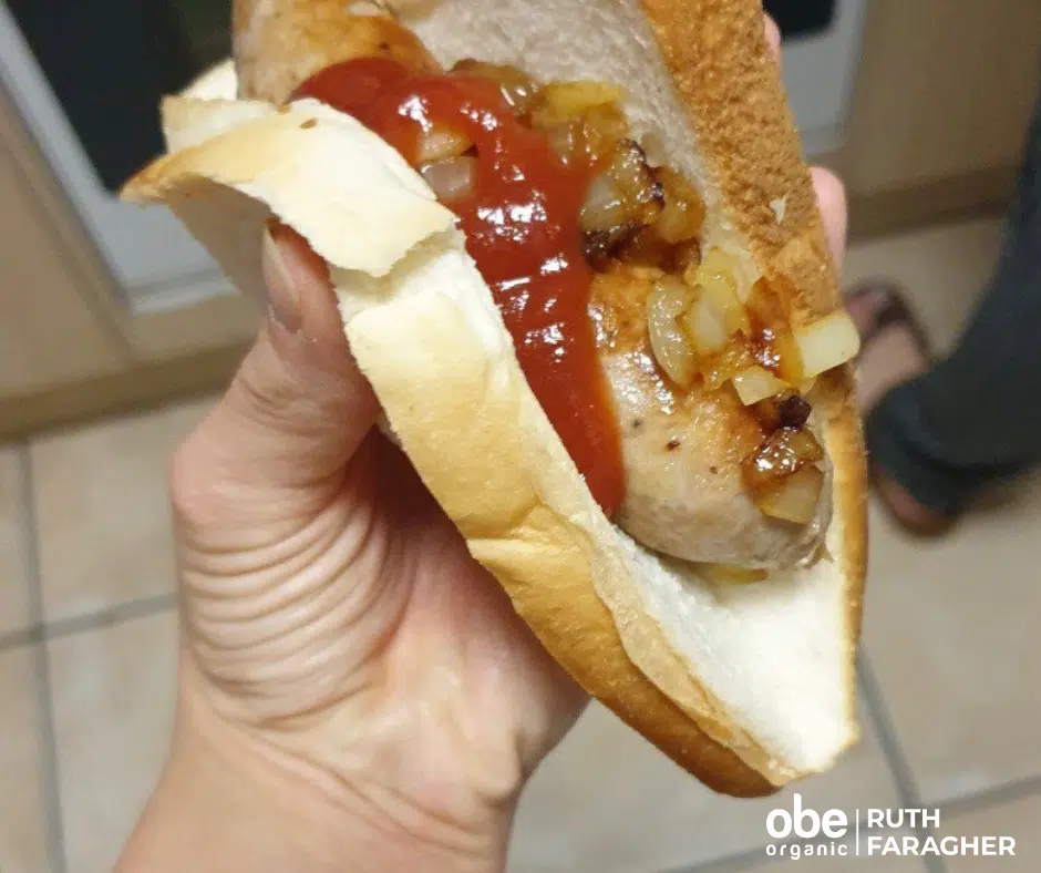 sausage in bread